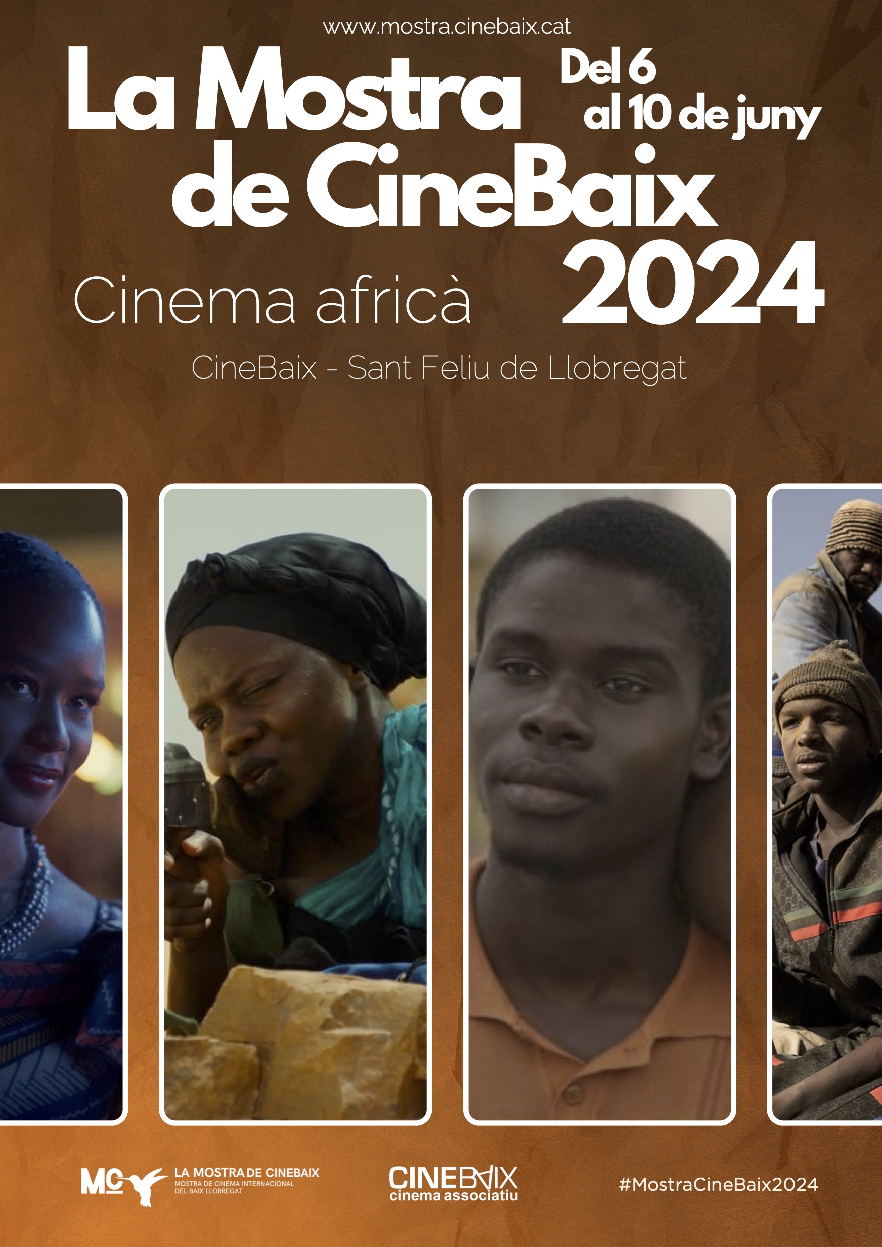 Cartelleria oficial Festival de Cinema Africà